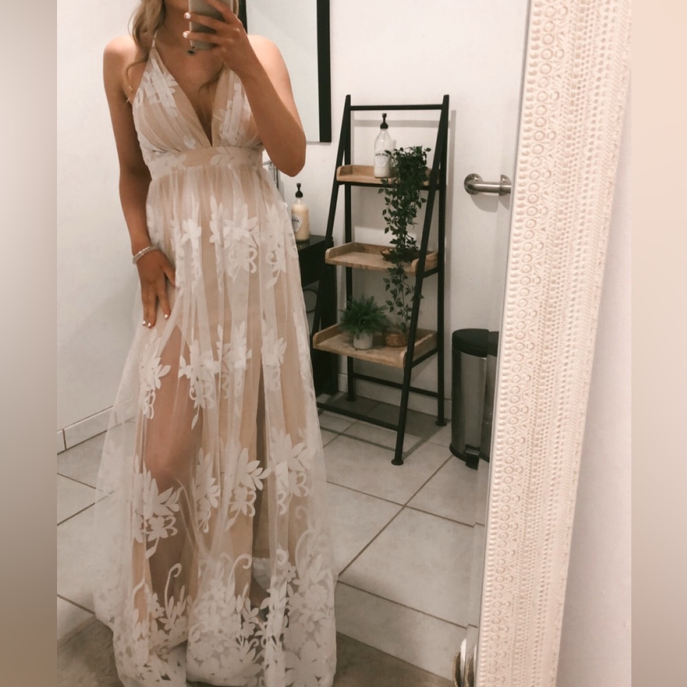 White dress